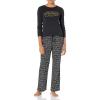 imageAmazon Essentials Disney  Marvel  Star Wars Womens Flannel Pajama Sleep Sets2piece Star Wars Logo