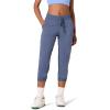 imageAmazon Essentials Womens Active Performance Stretch Woven MidRise Crop Jogger Pant with Elastic Waist Drawstring Side Pockets