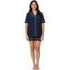 Navy Ivory Dot