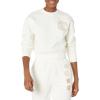 imageAmazon Essentials Womens Cropped Drop Shoulder Long Sleeve Sweatshirt Available in Plus SizeEggshell White