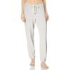 imageAmazon Essentials Womens Drawstring Pajama Jogger Lounge Pants Lightweight Terry Plus SizePale Grey