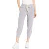 imageAmazon Essentials Womens Fleece Capri Jogger Sweatpants with Drawstring Pull OnLight Grey Heather