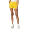 imageAmazon Essentials Womens Fleece Drawstring Sweat Shorts with PocketsGolden Yellow