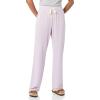imageAmazon Essentials Womens Lightweight Lounge Terry Pajama Pant with DrawstringLavender