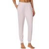 imageAmazon Essentials Womens Pajama Pants Lightweight Knit Jersey JoggerPink