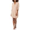 imageAmazon Essentials Womens Piped Nightshirt Available in Plus SizeTaupe
