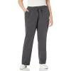 imageAmazon Essentials Womens Straight Leg Fleece Sweatpants with Drawstring Available in Plus SizeCharcoal Heather
