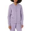 imageAmazon Essentials womens Fleece FullZip Hoodie Available in Plus SizeGrape