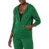 imageAmazon Essentials womens Fleece FullZip Hoodie Available in Plus SizeGreen
