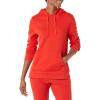 imageAmazon Essentials womens Fleece Hooded Tunic SweatshirtRed