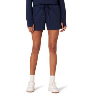 imageAmazon Essentials Womens Active Sweat StandardFit High Waist 4 ShortsNavy