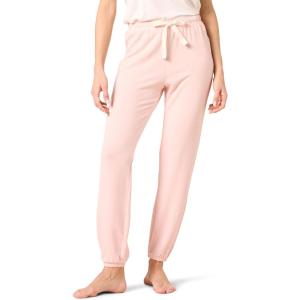 imageAmazon Essentials Womens Drawstring Pajama Jogger Lounge Pants Lightweight Terry Plus SizeBlush