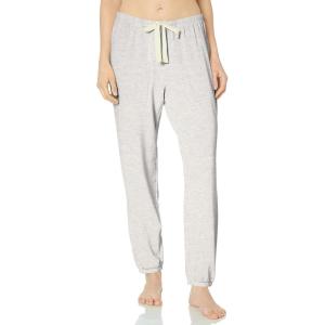 imageAmazon Essentials Womens Drawstring Pajama Jogger Lounge Pants Lightweight Terry Plus SizePale Grey