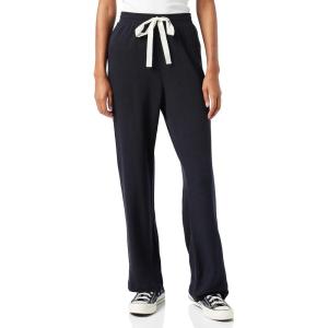 imageAmazon Essentials Womens Lightweight Lounge Terry Pajama Pant with DrawstringBlack