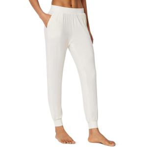 imageAmazon Essentials Womens Pajama Pants Lightweight Knit Jersey JoggerIvory