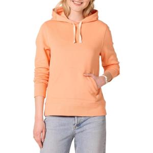 imageAmazon Essentials Womens RegularFit Brushed Back Fleece Pullover Hoodie Available in Plus SizeCantaloupe