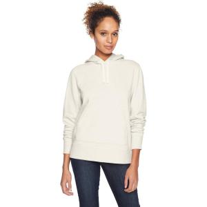 imageAmazon Essentials Womens RegularFit Brushed Back Fleece Pullover Hoodie Available in Plus SizeOatmeal Heather