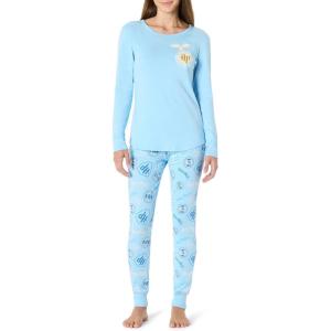 imageAmazon Essentials Womens SnugFit Cotton Sleepwear Pajama Set Available in Plus SizeHarry Potter