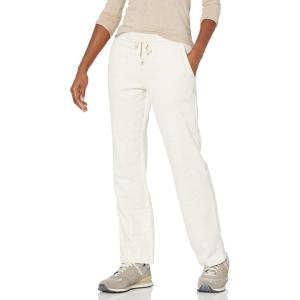 imageAmazon Essentials Womens Straight Leg Fleece Sweatpants with Drawstring Available in Plus SizeOatmeal Heather