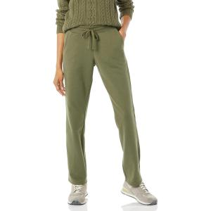 imageAmazon Essentials Womens Straight Leg Fleece Sweatpants with Drawstring Available in Plus SizeOlive