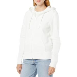 imageAmazon Essentials womens Fleece FullZip Hoodie Available in Plus SizeIvory