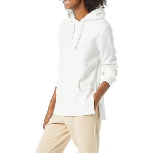 imageAmazon Essentials womens Fleece Hooded Tunic SweatshirtIvory