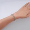 imageAmazon Essentials 14K Gold or Rhodium Plated Mariner Link BraceletSilver