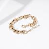 imageAmazon Essentials 14K Gold or Rhodium Plated Mariner Link BraceletYellow Gold