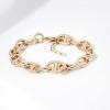 imageAmazon Essentials 14K Gold or Rhodium Plated Mariner Link BraceletYellow Gold