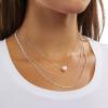 imageAmazon Essentials 14K Gold or Sterling Silver Plated Snake Necklace