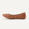 imageAmazon Essentials Womens Belice Comfortable SlipOn Ballet Flats ShoesCamel