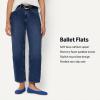imageAmazon Essentials Womens Belice Comfortable SlipOn Ballet Flats ShoesDark Blue