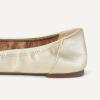 imageAmazon Essentials Womens Belice Comfortable SlipOn Ballet Flats ShoesGold