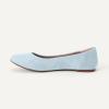 imageAmazon Essentials Womens Belice Comfortable SlipOn Ballet Flats ShoesLight Blue