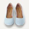 imageAmazon Essentials Womens Belice Comfortable SlipOn Ballet Flats ShoesLight Blue
