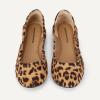 imageAmazon Essentials Womens Belice Comfortable SlipOn Ballet Flats ShoesLight Brown Leopard