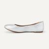 imageAmazon Essentials Womens Belice Comfortable SlipOn Ballet Flats ShoesSilver
