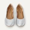 imageAmazon Essentials Womens Belice Comfortable SlipOn Ballet Flats ShoesSilver