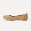 imageAmazon Essentials Womens Belice Comfortable SlipOn Ballet Flats ShoesTan Microsuede