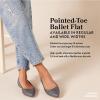 imageAmazon Essentials Womens PointedToe Ballet FlatsRose Gold