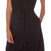 imageAmazon Essentials Womens ShortSleeve Midi Button Front Tie DressBlack