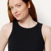 imageAmazon Essentials Womens SlimFit High Neck Ribbed TankBlack