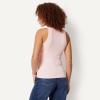 imageAmazon Essentials Womens SlimFit High Neck Ribbed TankLight Pink