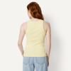 imageAmazon Essentials Womens SlimFit High Neck Ribbed TankPastel Yellow