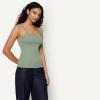 imageAmazon Essentials Womens SlimFit Scoop Neck Tank TopDark Sage Green