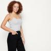 imageAmazon Essentials Womens SlimFit Scoop Neck Tank TopLight Grey Heather