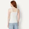 imageAmazon Essentials Womens SlimFit Scoop Neck Tank TopWhite