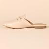 imageAmazon Essentials Womens Slip On Buckle Mule BacklessBeige Crocodile