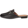 imageAmazon Essentials Womens Slip On Buckle Mule BacklessBlack Crocodile Print