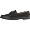 imageAmazon Essentials Womens Soft Almond Toe LoaferBlack Faux Leather